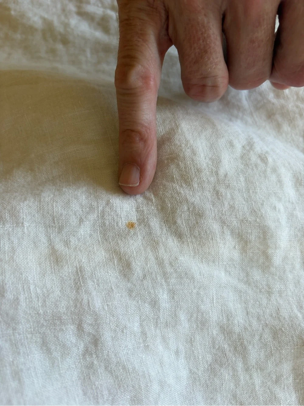 Washed European Linen Duvet Cover - Cream